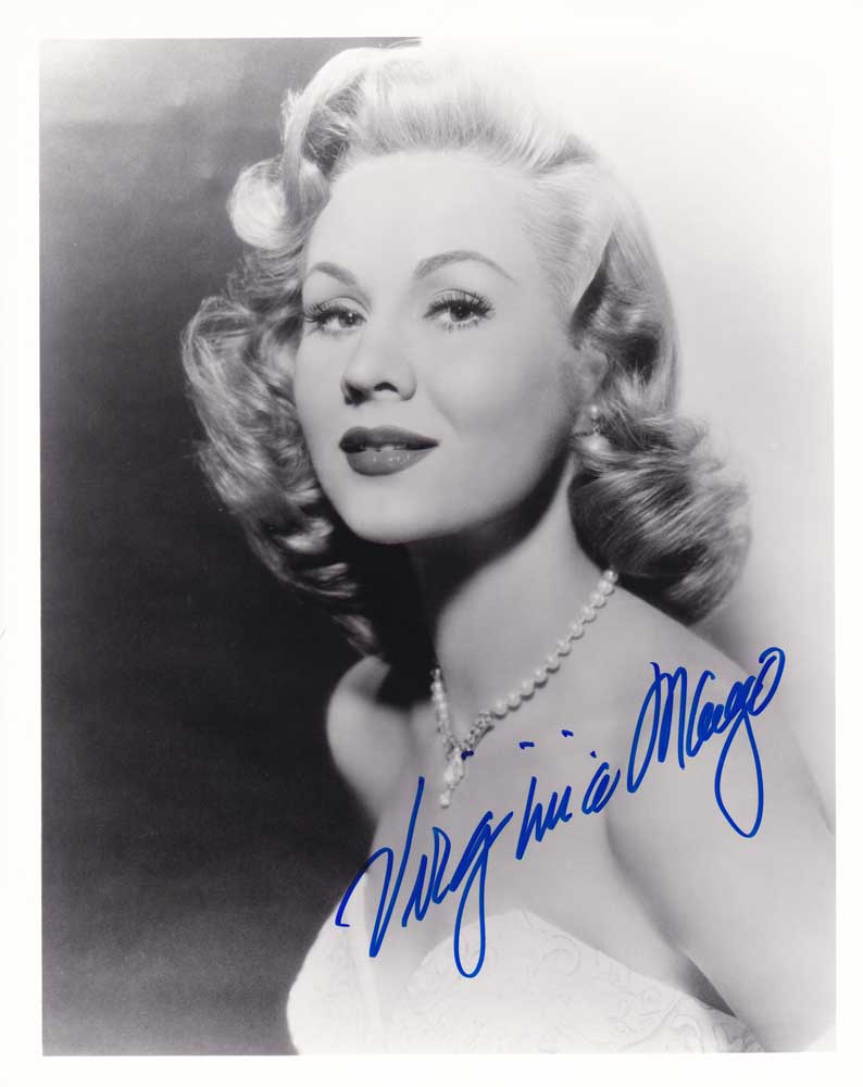 Virginia Mayo In-person autographed photo