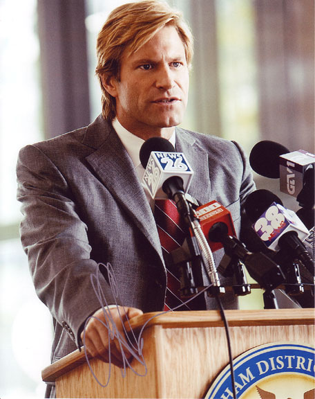 Aaron Eckhart autographed photo for sale