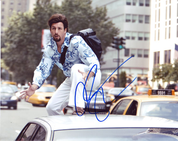 Adam Sandler in-person autographed photo