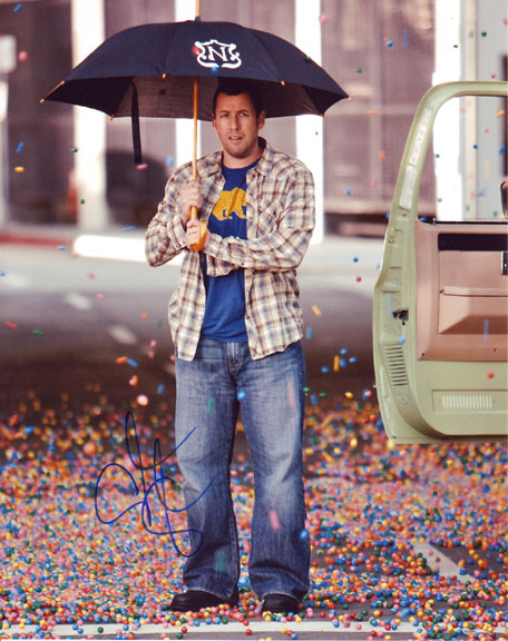 Adam Sandler in-person autographed photo