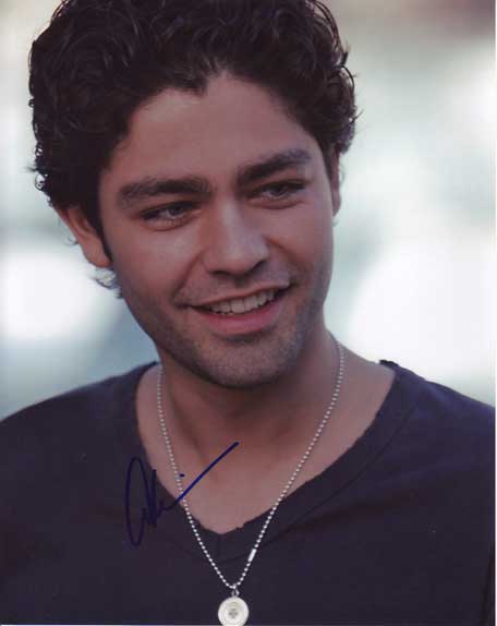 Adrian Grenier in-person autographed photo