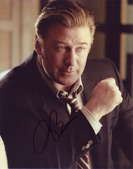 Alec Baldwin autographed photo for sale