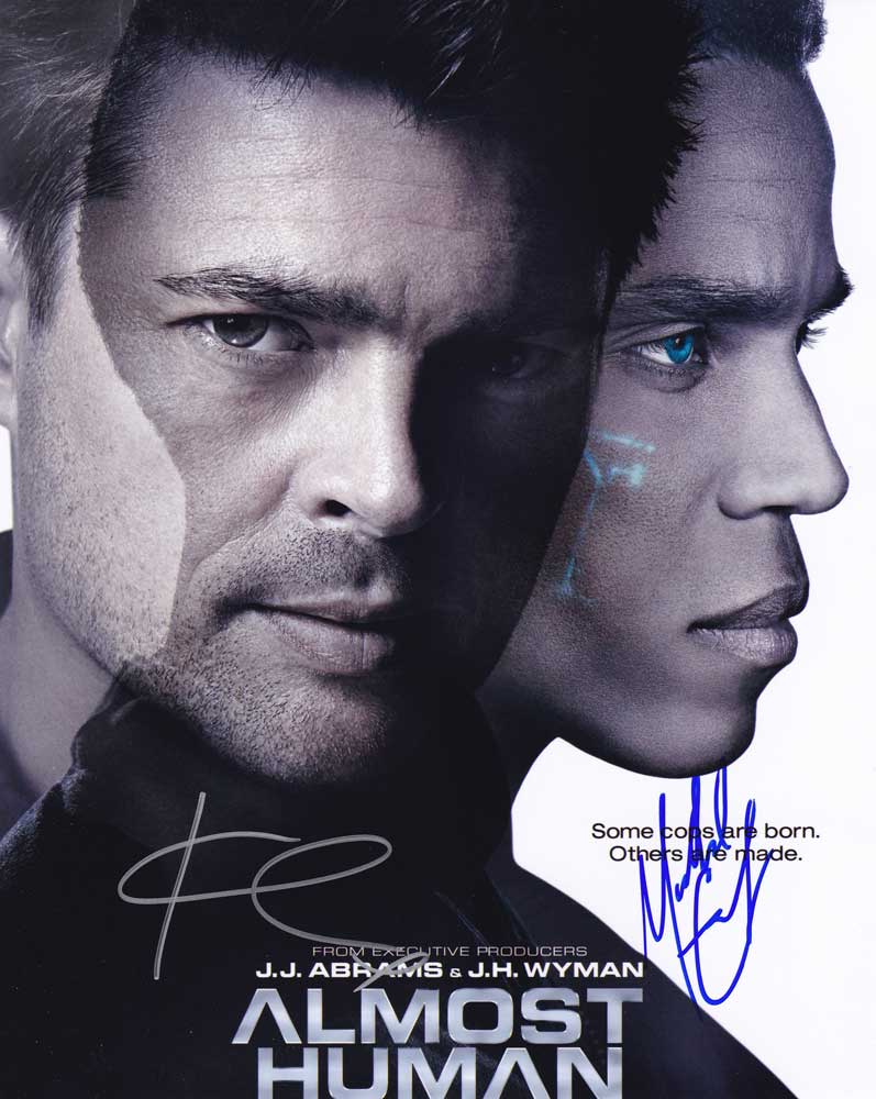 Almost Human In-person autographed Cast Photo