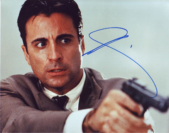 Andy Garcia in-person autographed photo