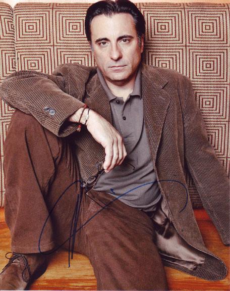 Andy Garcia in-person autographed photo