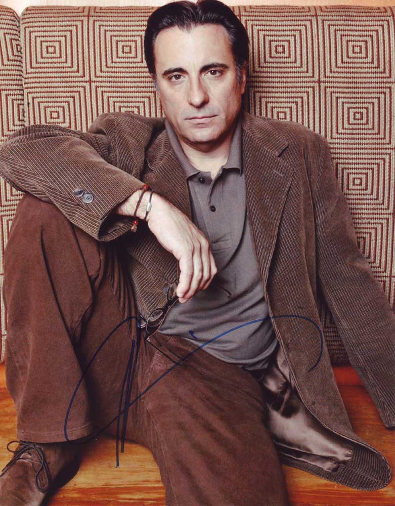 Andy Garcia in-person autographed photo
