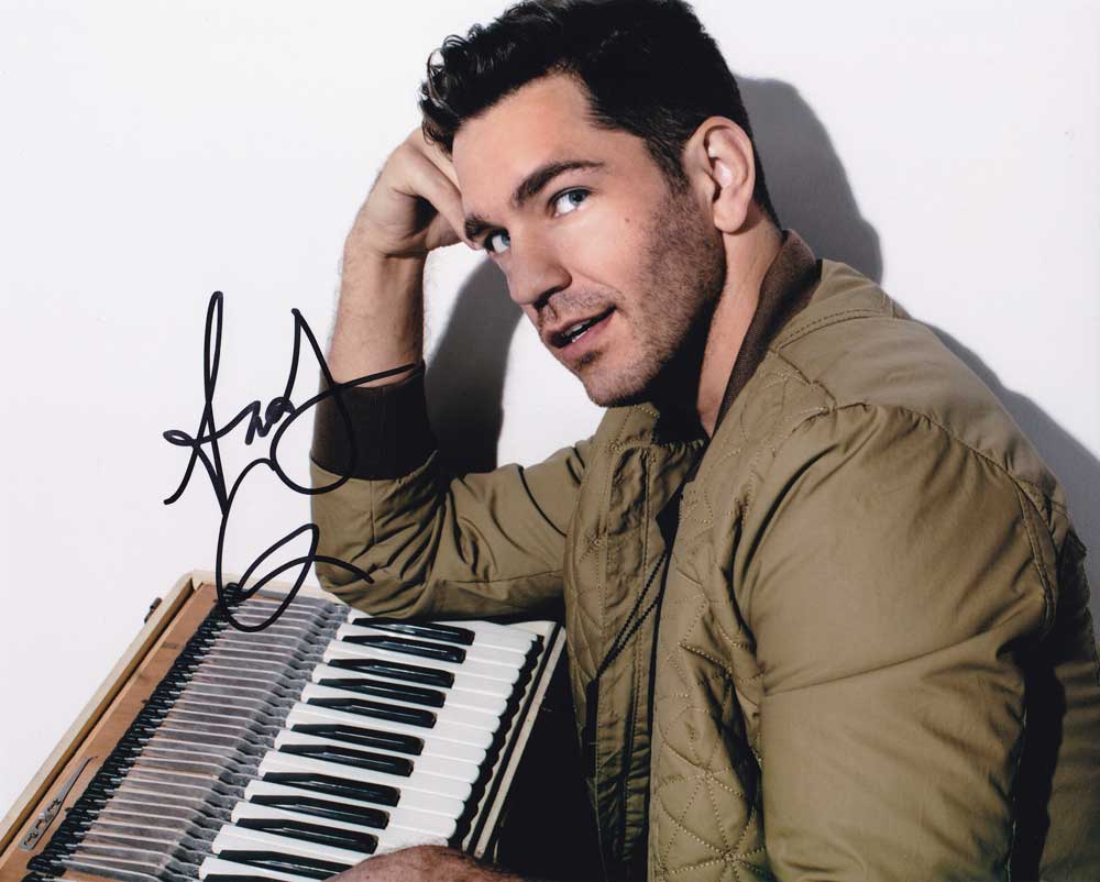 Andy Grammer in-person autographed photo