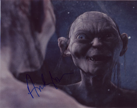 Andy Serkis in-person autographed photo