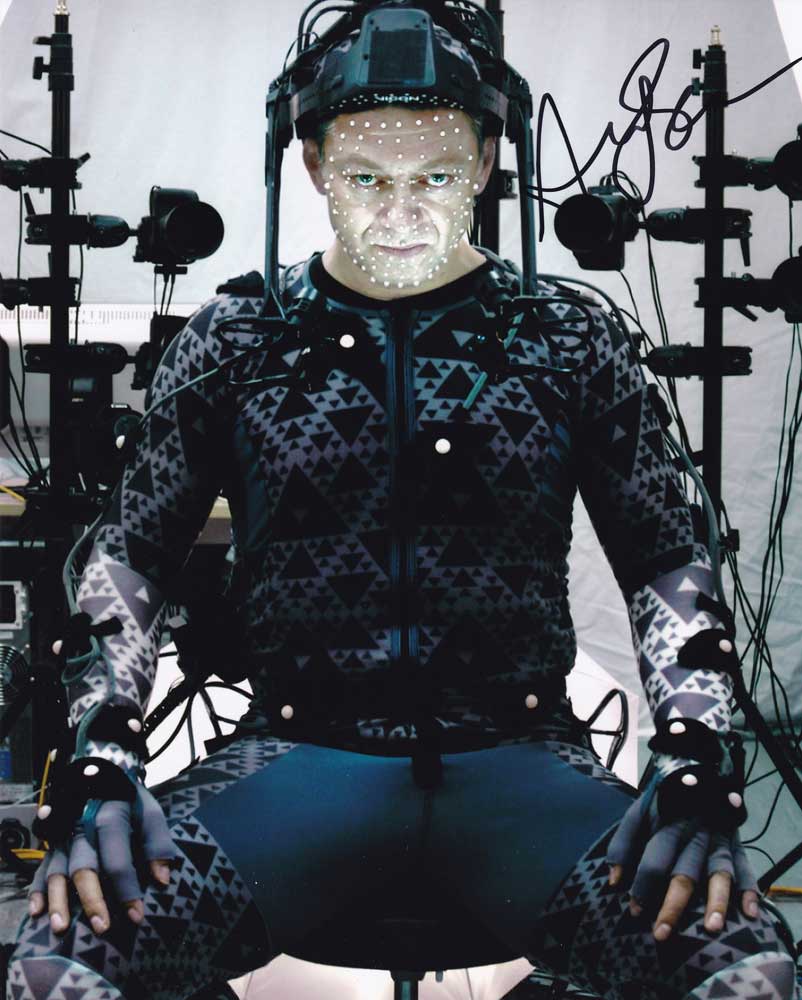 Andy Serkis in-person autographed photo