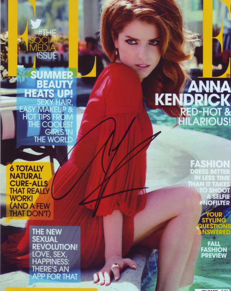 Anna Kendrick In-person Autographed Photo