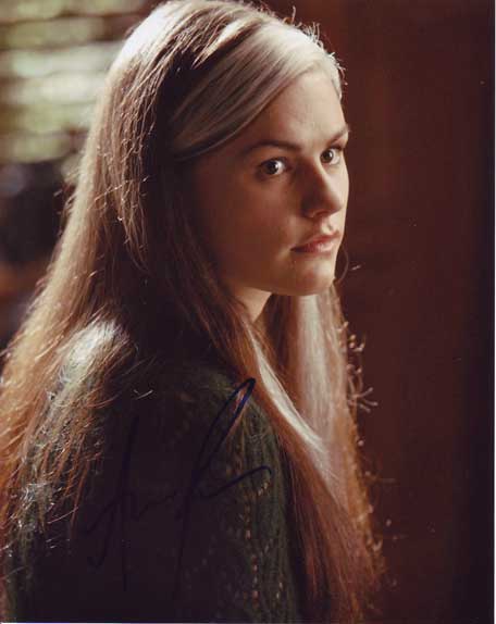 Anna Paquin in-person autographed photo