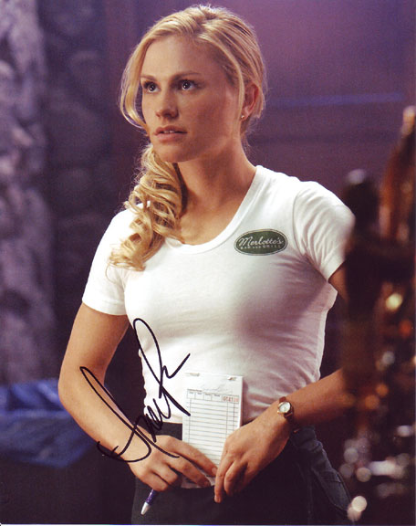 Anna Paquin autographed photo for sale