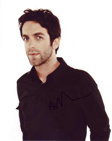 B.J. Novak in-person autographed photo