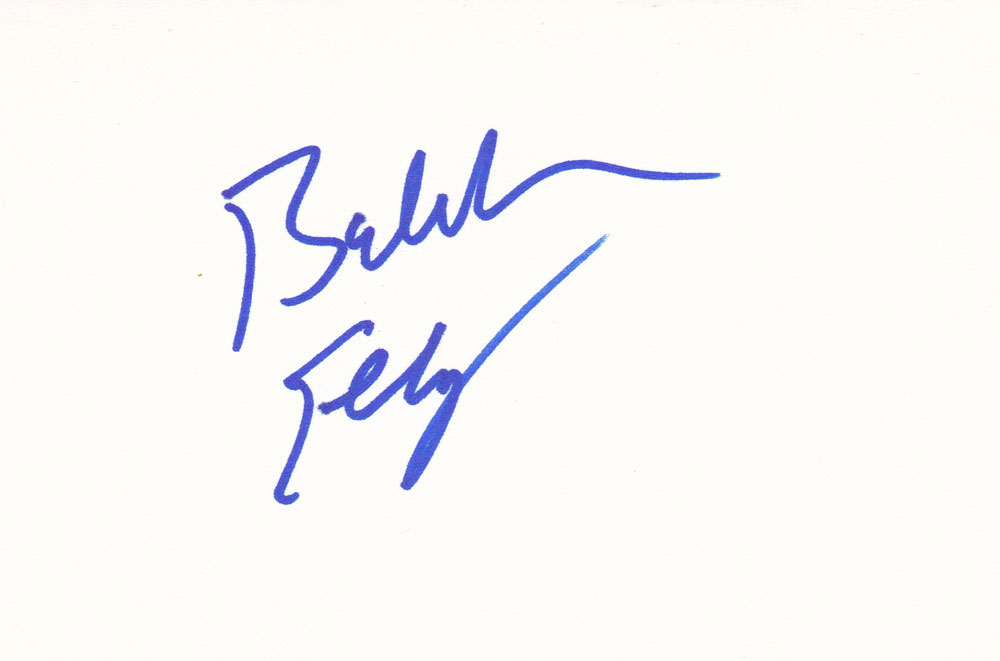 Balthazar Getty Autographed Index Card