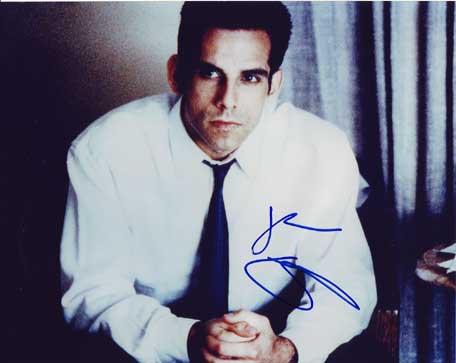 Ben Stiller in-person autographed photo