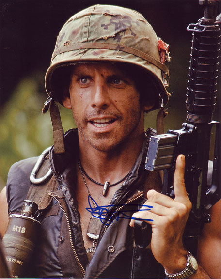 Ben Stiller in-person autographed photo