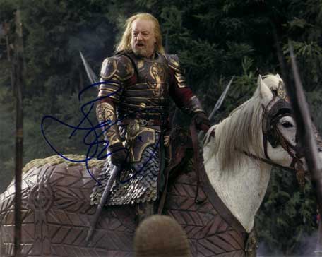 Bernard Hill in-person autographed photo