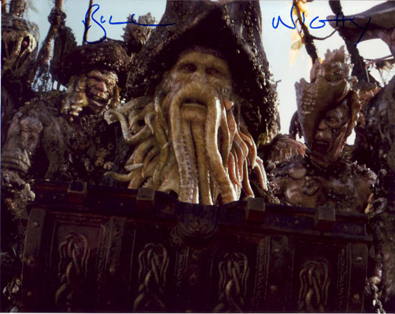 Bill Nighy in-person autographed photo