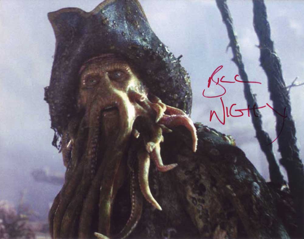 Bill Nighy in-person autographed photo