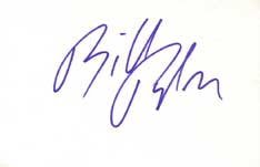 Bill Pullman Autographed Index Card