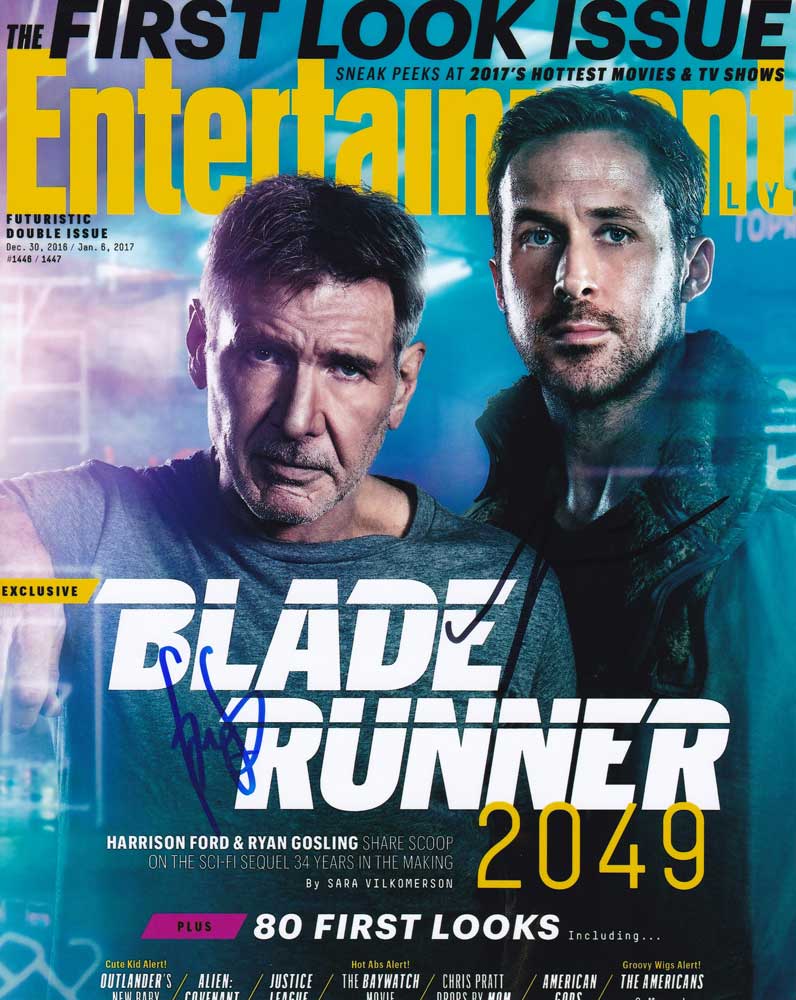 Blade Runner 2049 In-person autographed Cast Photo
