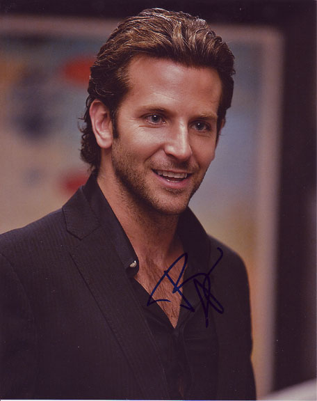 Bradley Cooper autographed photo for sale