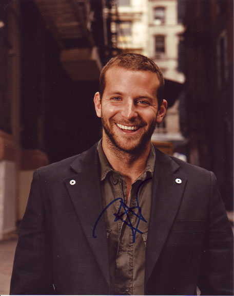 Bradley Cooper in-person autographed photo