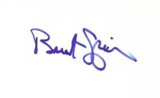 Brent Spiner Autographed Index Card