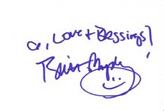 Brittany Murphy Autographed Index Card