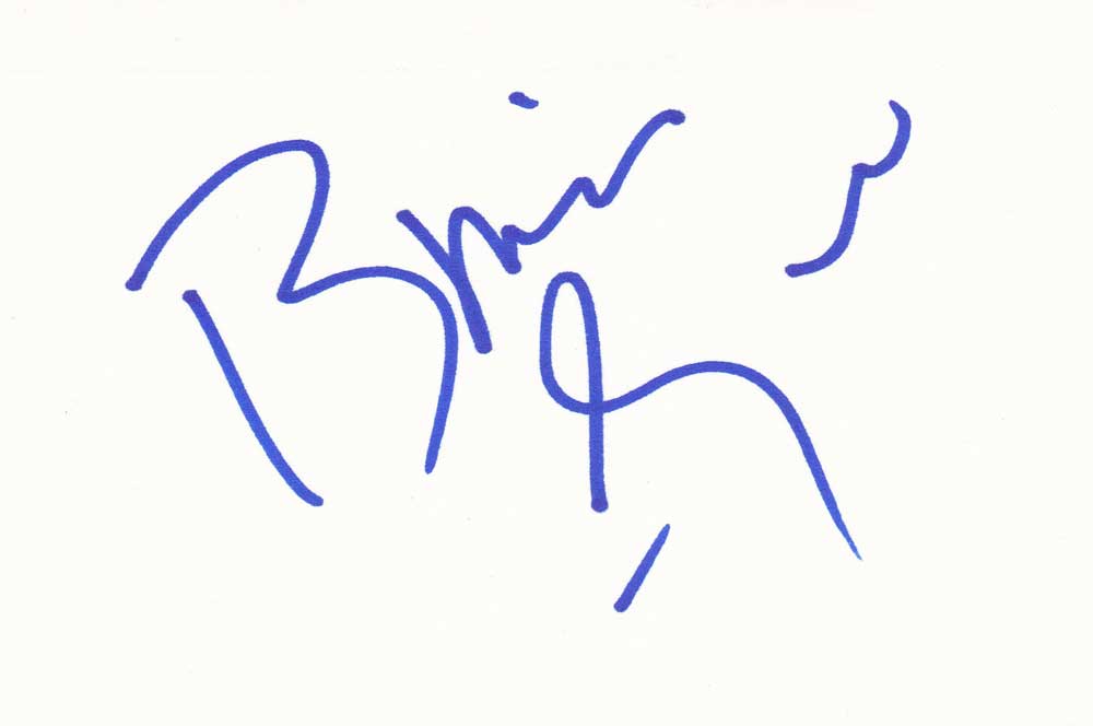 Bryan Singer Autographed Index Card