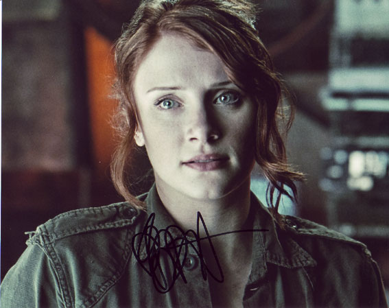 Bryce Dallas Howard in-person autographed photo