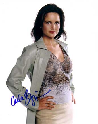 Carla Gugino autographed photo for sale