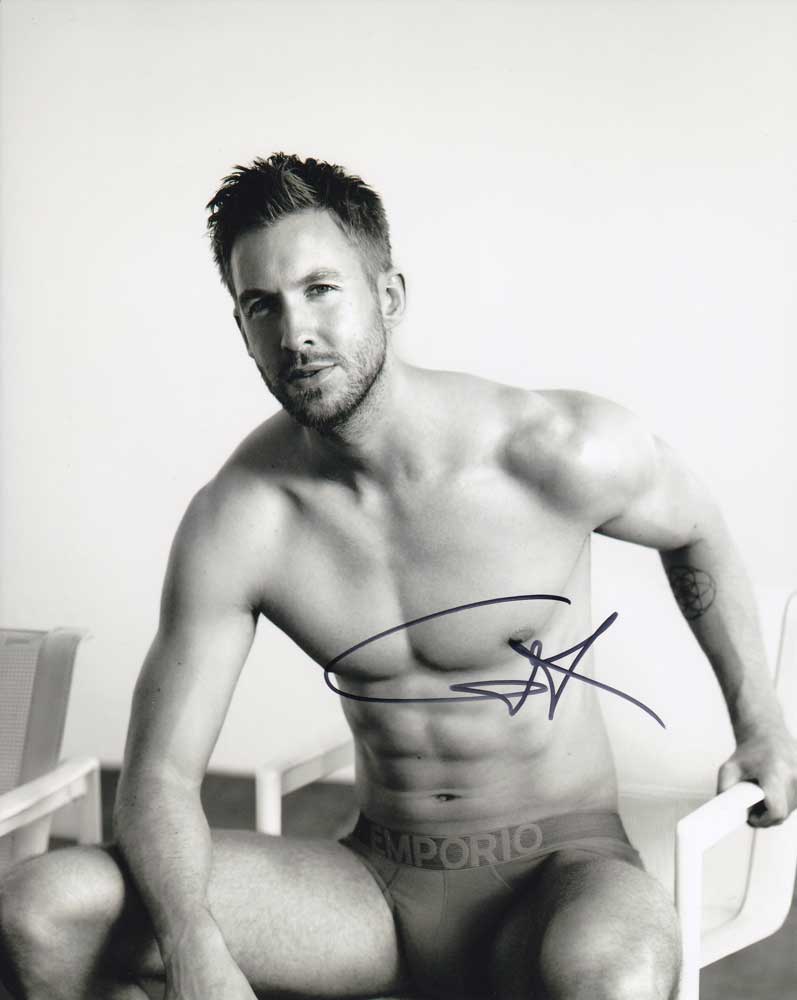 Calvin Harris In-person Autographed Photo