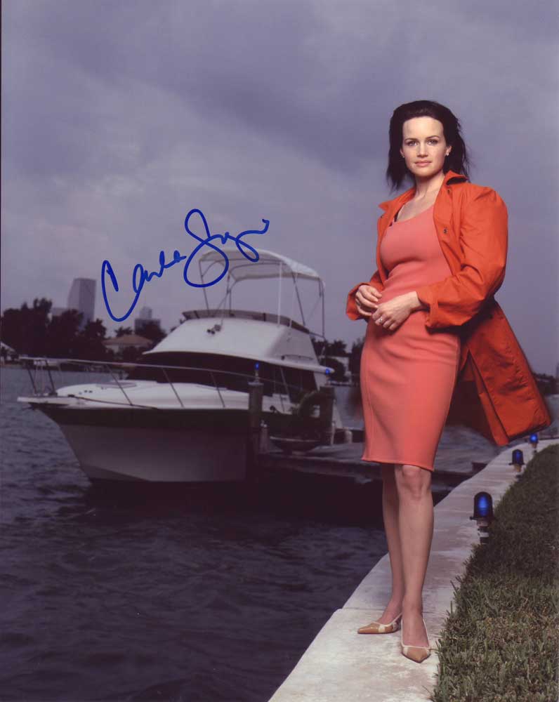 Carla Gugino in-person autographed photo