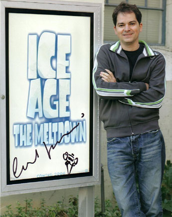 Carlos Saldanha in-person autographed photo
