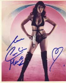 Caroline Munro autographed photo for sale