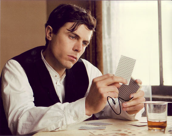 Casey Affleck in-person autographed photo