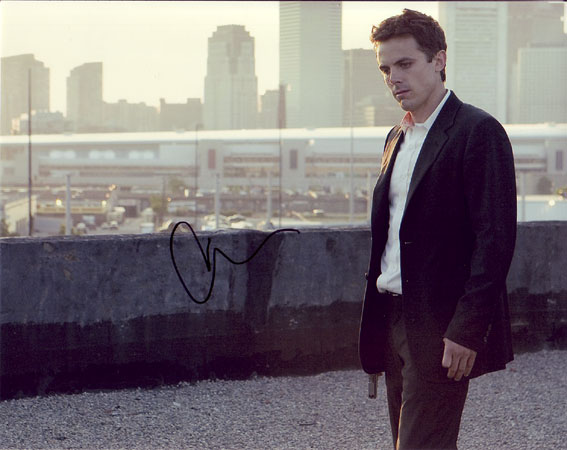 Casey Affleck in-person autographed photo
