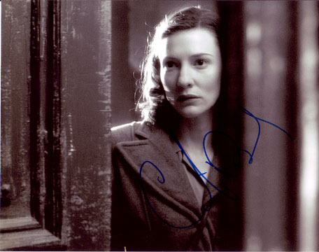 Cate Blanchett autographed photo for sale