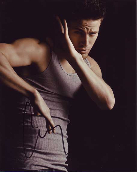 Channing Tatum in-person autographed photo