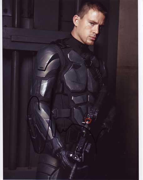 Channing Tatum in-person autographed photo