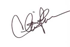 Charlie Sheen Autographed Index Card
