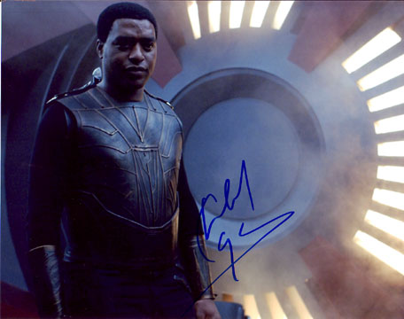 Chiwetel Ejiofor in-person autographed photo