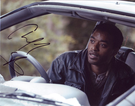 Chiwetel Ejiofor in-person autographed photo
