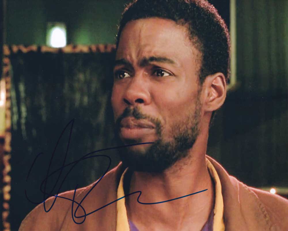 Chris Rock in-person autographed Photo
