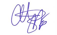 Christian Slater Autographed Index Card