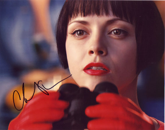 Christina Ricci autographed photo for sale
