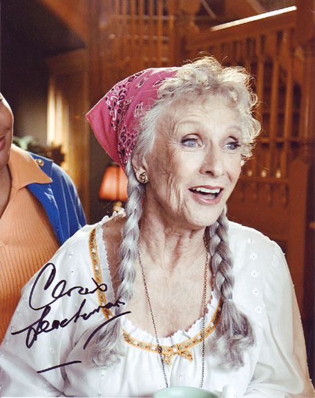 Cloris Leachman in-person autographed photo