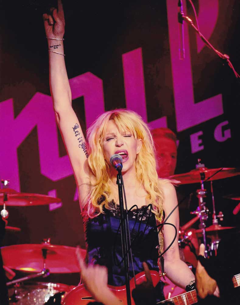 Courtney Love In-person Autographed Photo