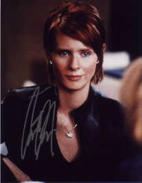 Cynthia Nixon in-person autographed photo